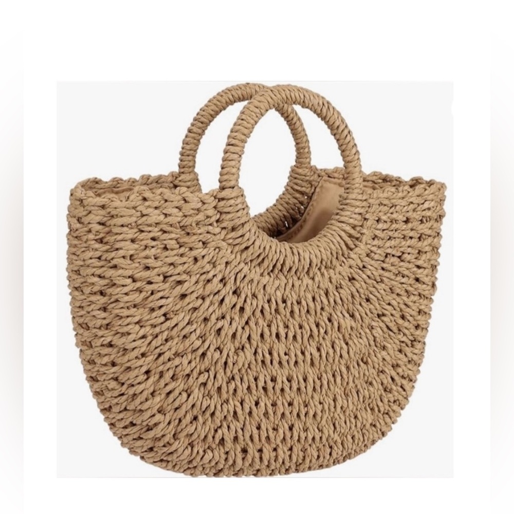 NEW Women's Handwoven Straw Bag / Purse / Handbag